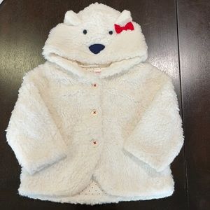 Gymboree Polar Bear Jacket Size 12-18 Months